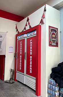 레커버거 매장 이미지